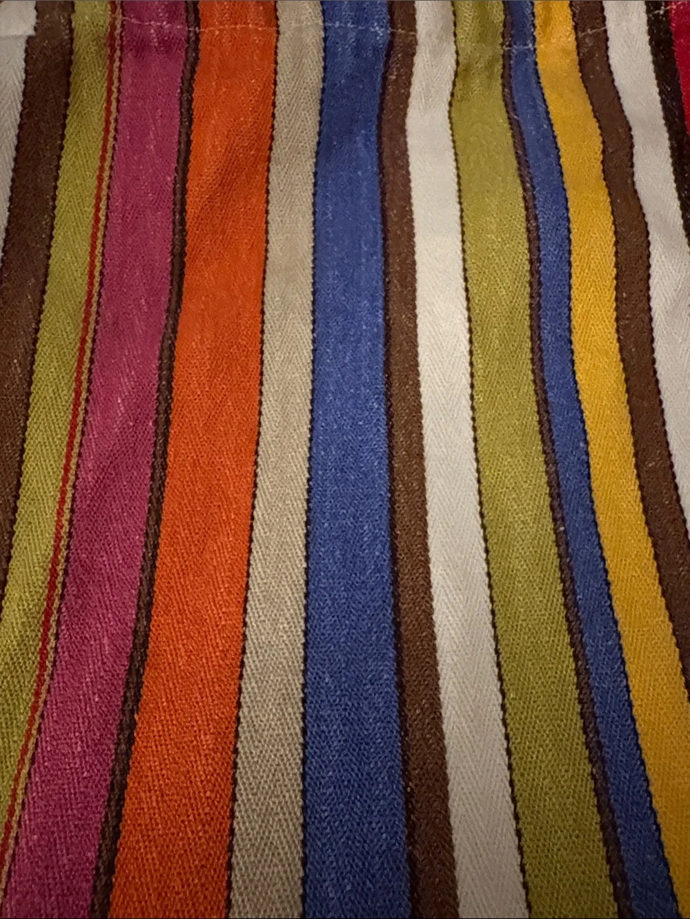 Crate&Barrel “Vibrant Stripe” Apron